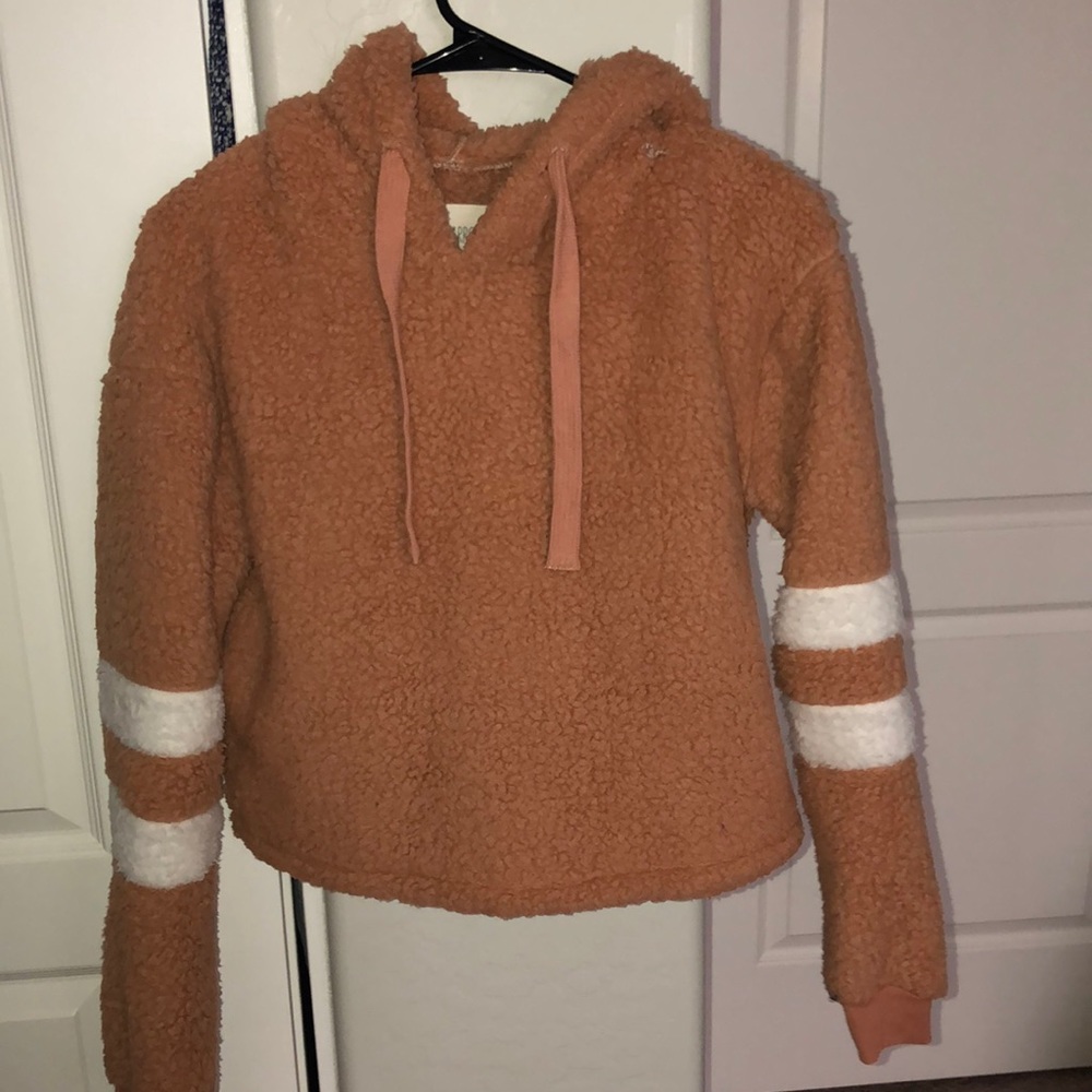 Pink Fluffy Hoodie